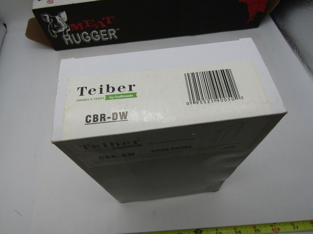 TEIBER DOOR CHIME BY CRAFTMADE MODEL CBR-DW NEW IN BOX WIRED Bin E
