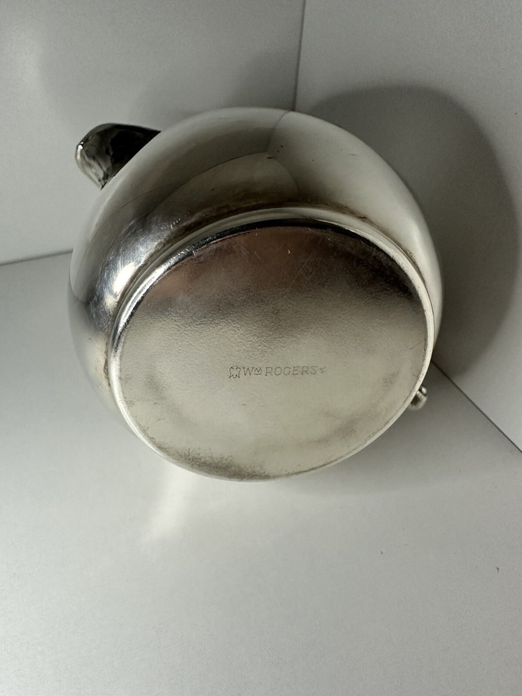 wm rogers water pitcher