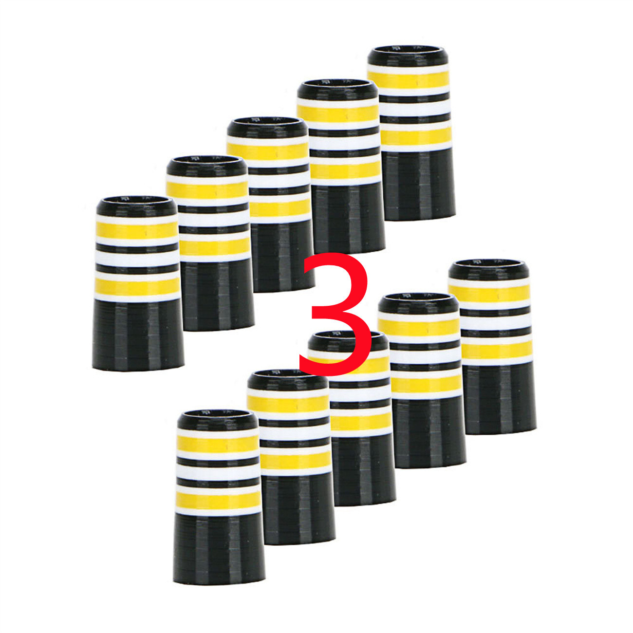 5pcs Size .370 Custom Golf Ferrules For All Iron Shaft Multi-color to Choose