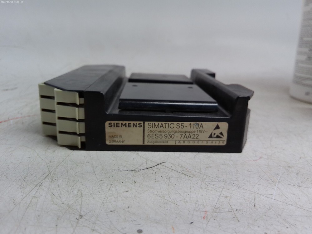Siemens Power Supply Module 6ES5 930-7AA22 / Simatics S5-110A