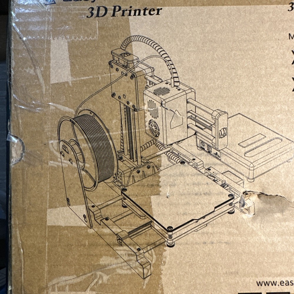 Easy Threes K7 Portable Mini 3D Printer, New Easy To Use Entry Level