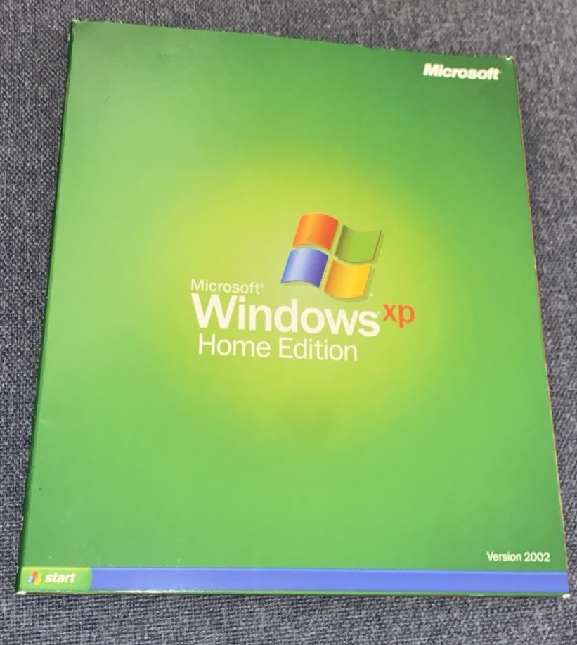 Microsoft Windows XP Home Edition - Full Version with Service Pack 2 CD-ROM