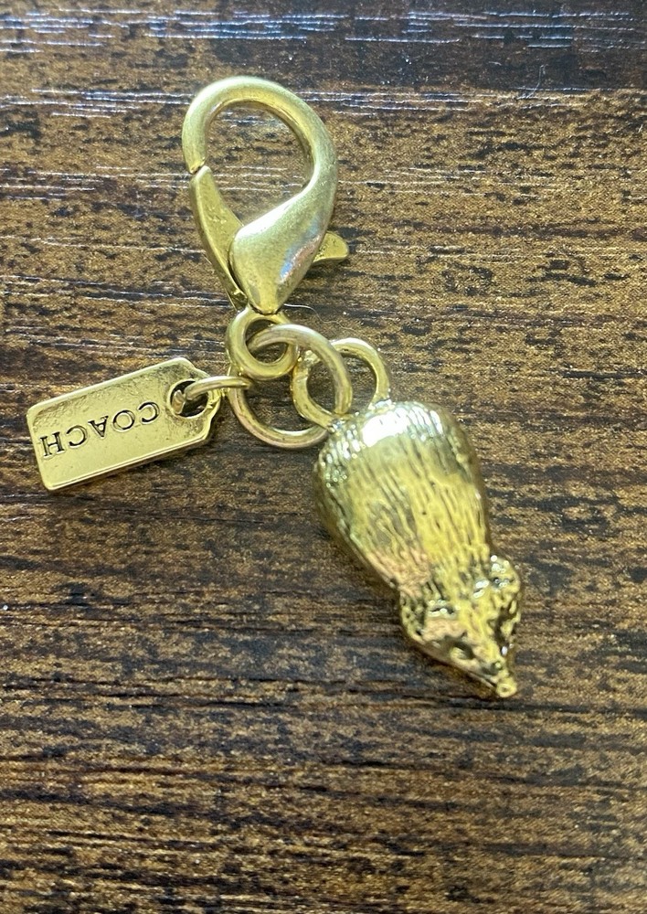 COACH Mouse Mini Handbag Charm or Zipper Pull Comes With Authentic Dust Bag