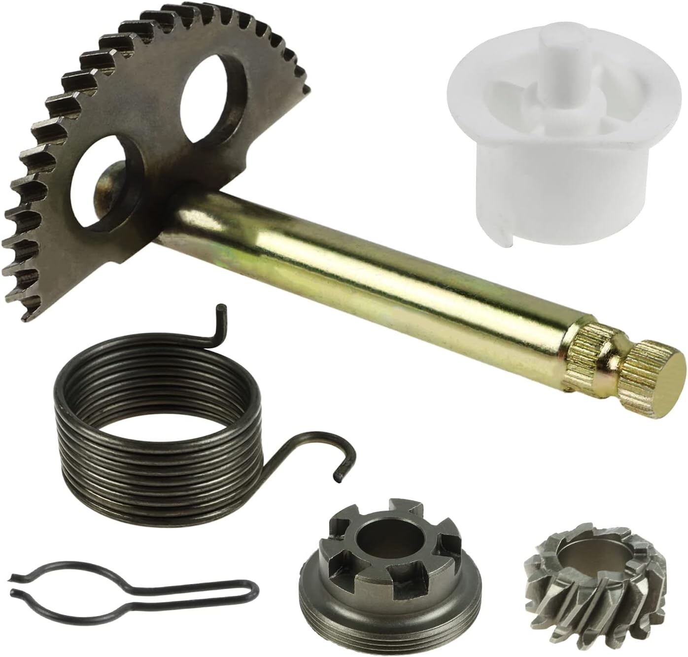 YAMAHA PW50 PW 50 KICK SHAFT ASSEMBLY STARTER GEAR NEW