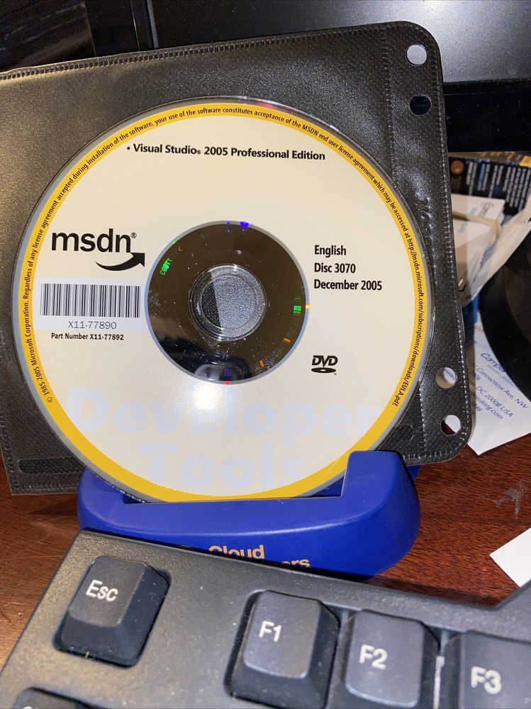 New Microsoft Visual Studio 2005 Professional Edition. MSDN Library For VS 2005.