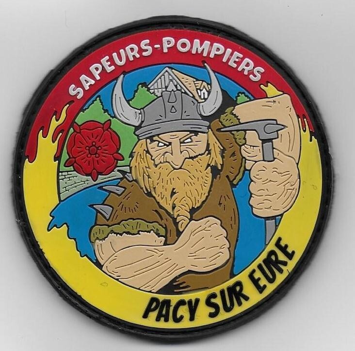 FRANCE PACY SUR EURE FIRE PATCH