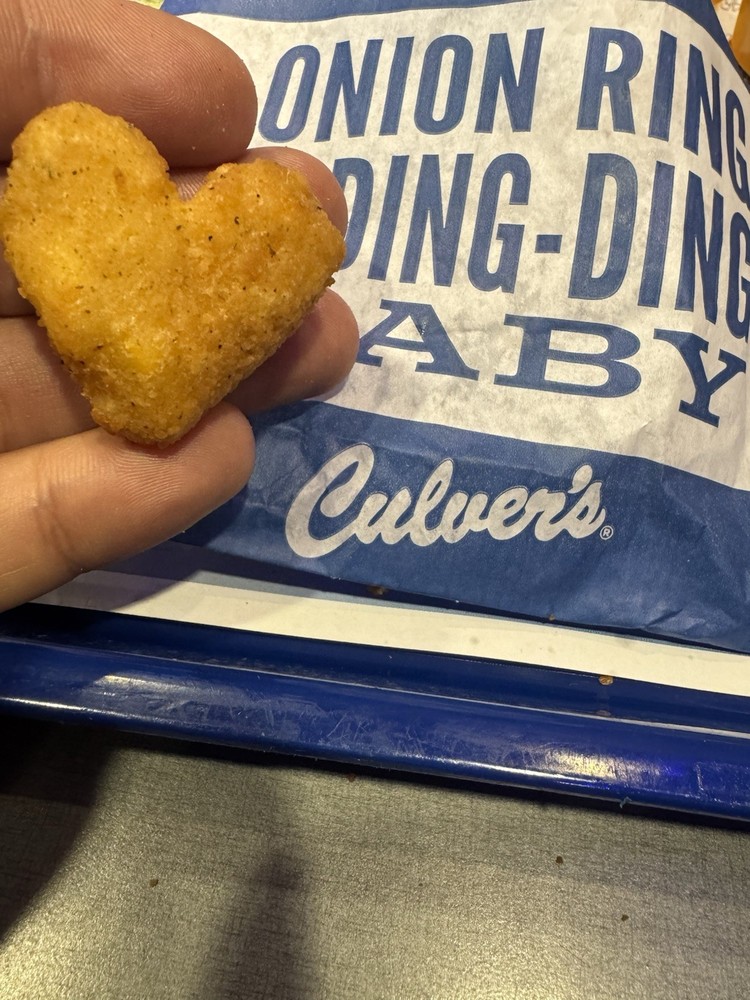 Perfect Heart Culver’s Cheese Curd