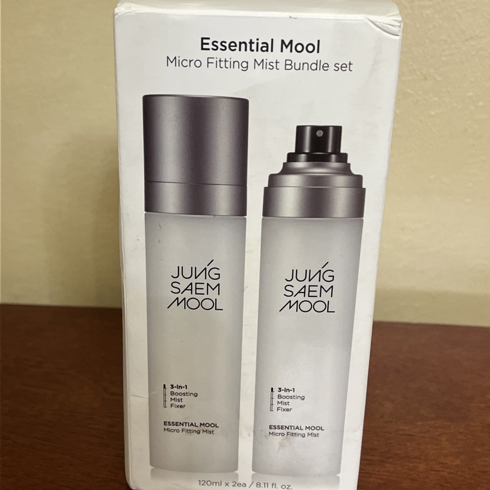 JUNG SAEM MOOL Micro Fitting Mist Makeup Fixer – 2 Pack 4oz Each | Hydrating Set
