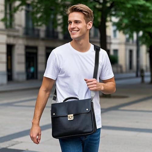 57.1 Inch Shoulder Strap Replacement, Adjustable Laptop Bag Strap with Thick