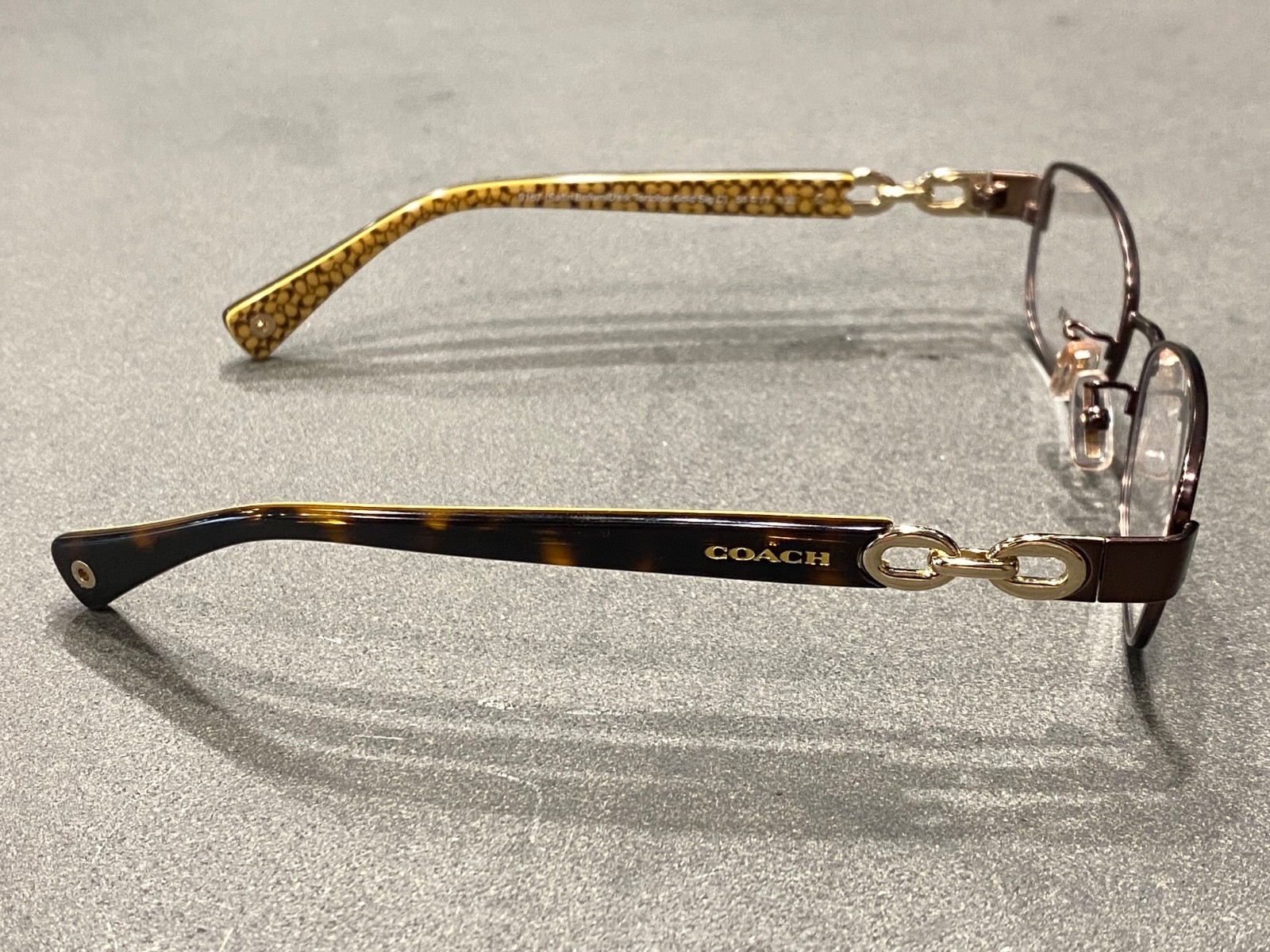 COACH HC 5054 9187 Women’s Eyeglasses | Satin Brown 51-17-135mm Authentic