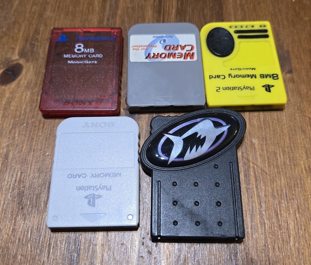 PS2 Memory Card Lot