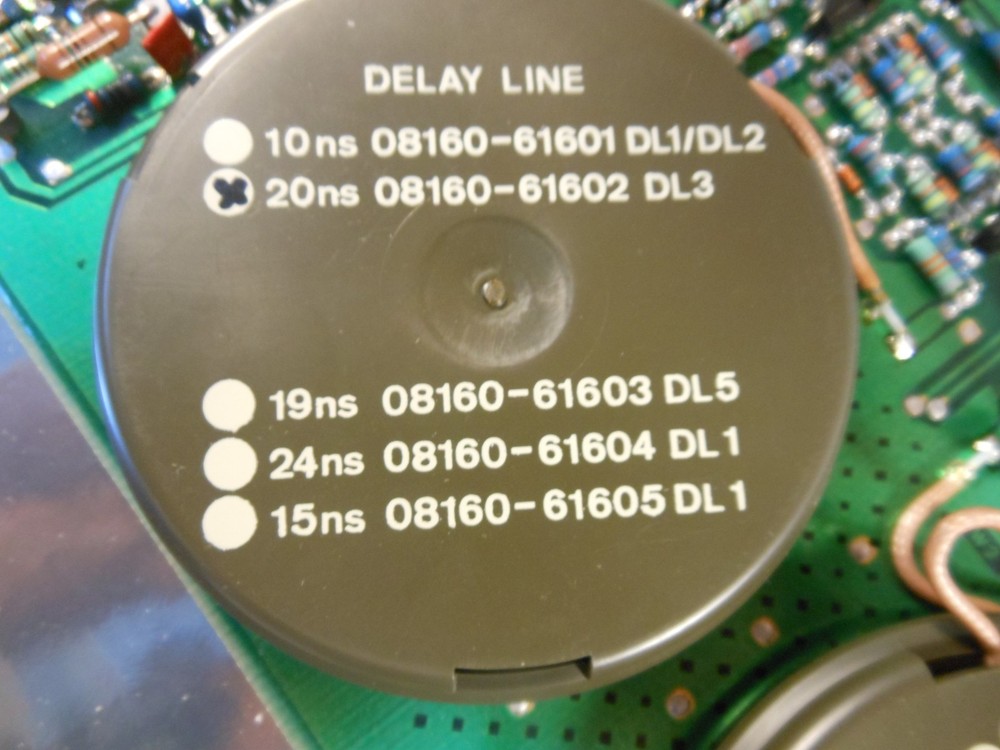 HP Hewlett Packard 08160-66527, E2214-12 Width Trigger Delay W4