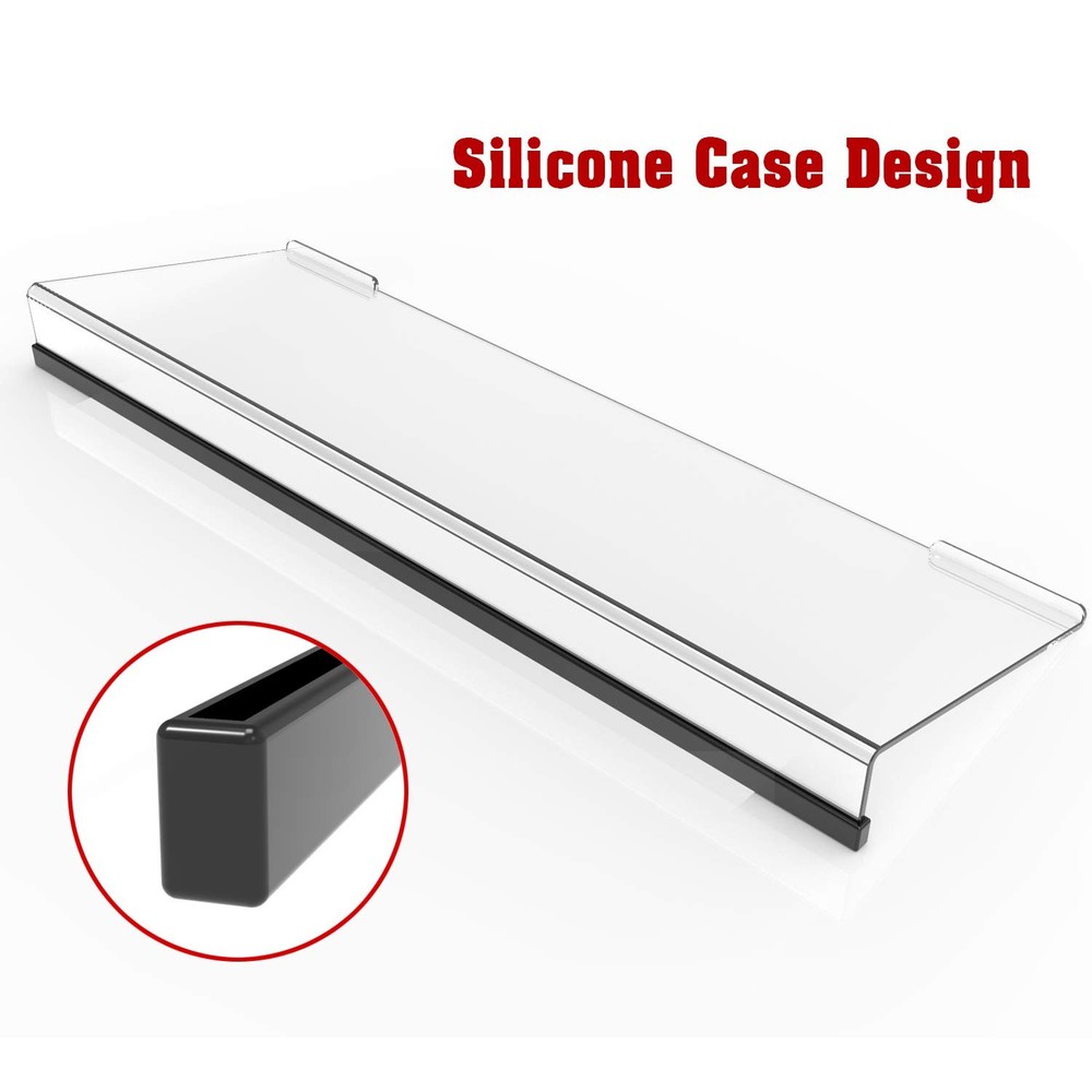 Kotemon Acrylic Tilted Computer Keyboard Stand For Ergonomic Typing, K