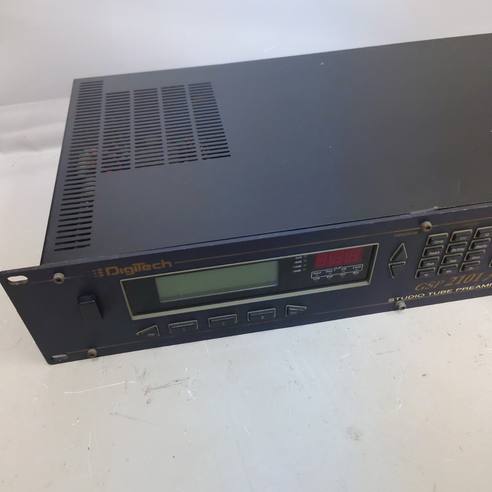 Digitech GSP2101 Artist Studio Tube Preamp Multi Effects Processor Rack