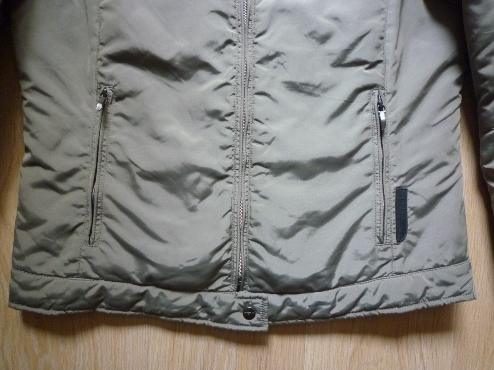 Brema Biker Style Padded Nylon Jacket Size 46