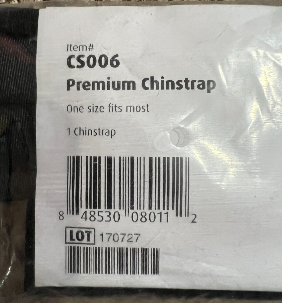 Sunset - CS006 - Premium CHINSTRAP - Black