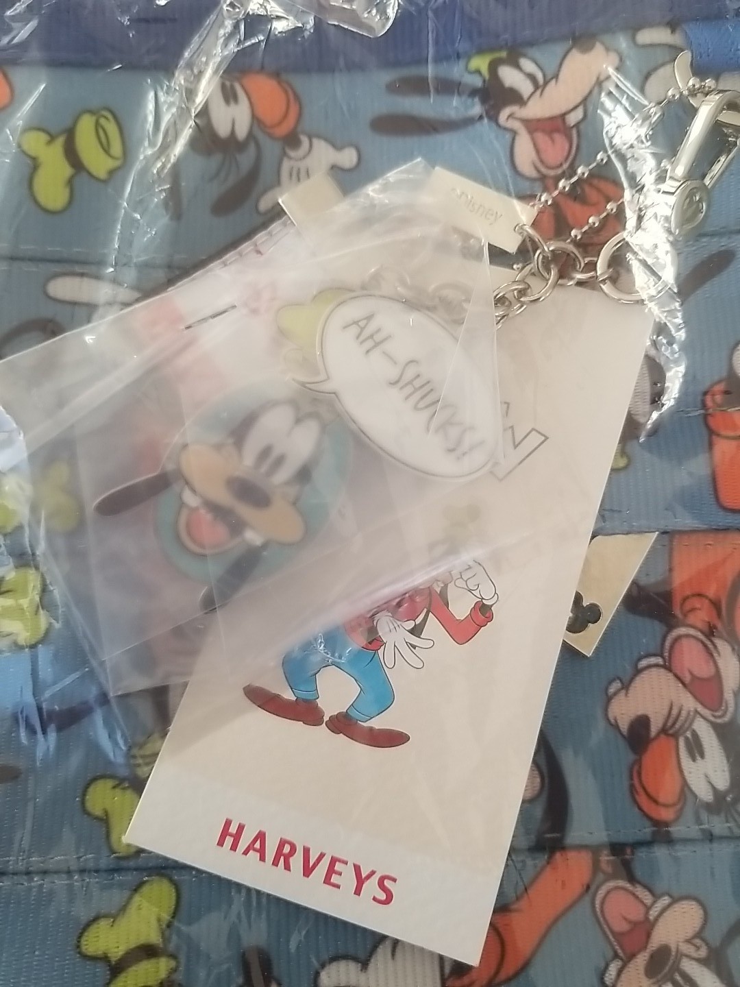 Disney Harvey’s Seatbelt Goofy Backpack/Knapsack - NWT