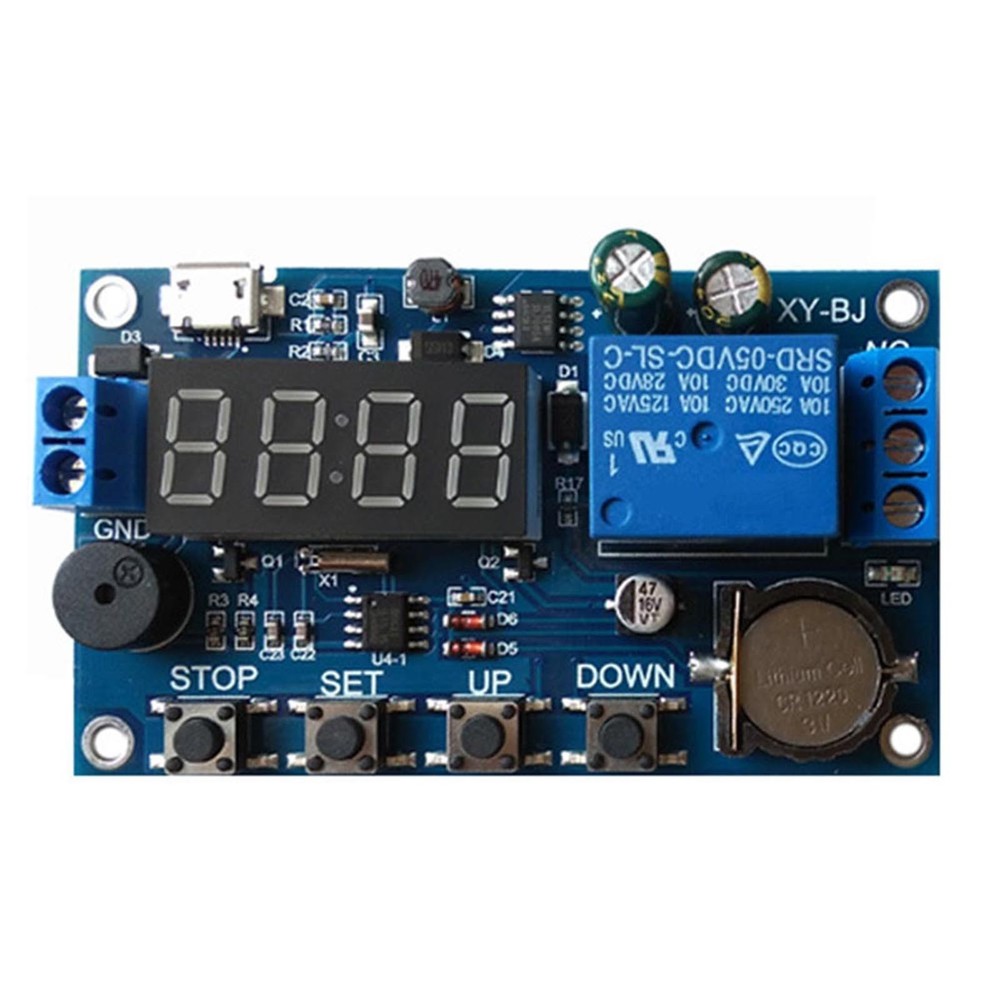 OPE/CLE relay pulses daily or specific date operation precise timing control