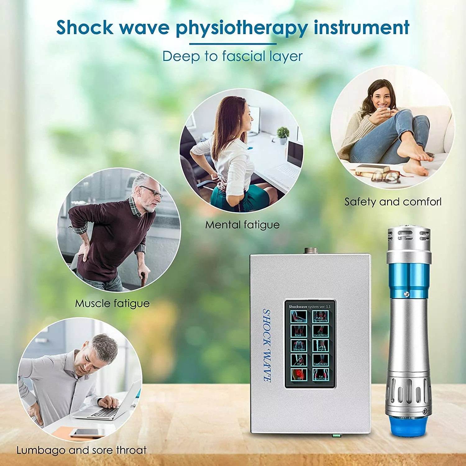 ED Shockwave Therapy Machine Muscle Pain Relief Erectile Dysfunction Treatment