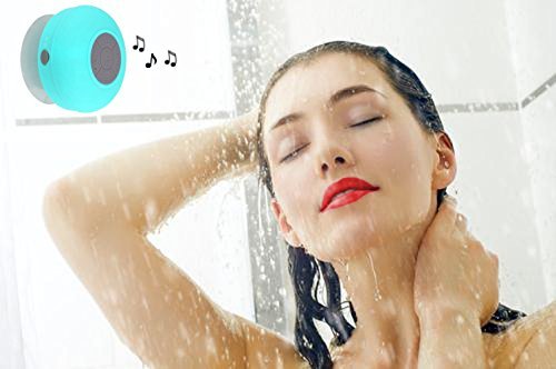 Waterproof Bluetooth Portable Speaker with Built-In Mic