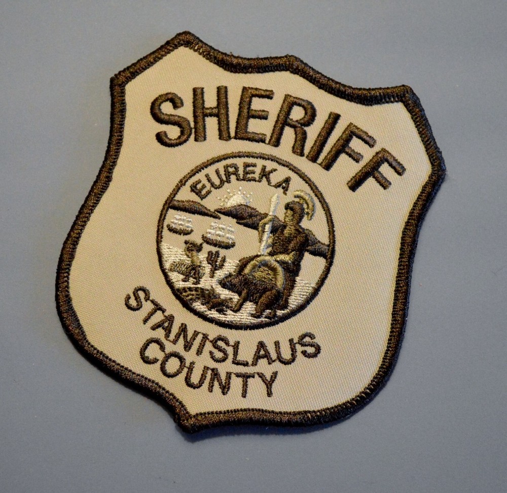 Stanislaus County California Sheriff Subdued Tan Patch ++ Mint CA