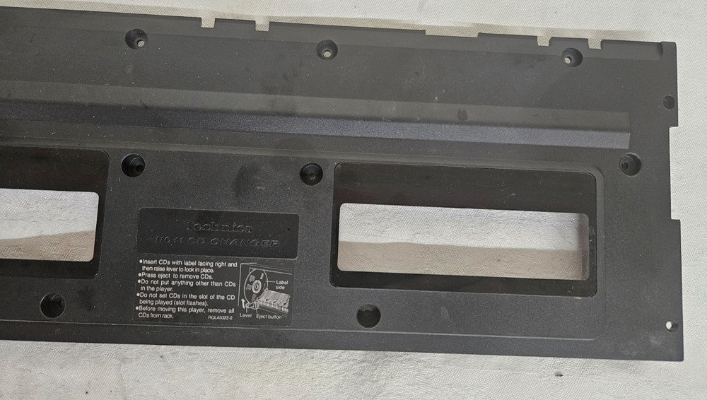 TECHNICS SL-MC700 CD Player Inner WINDOW PANEL