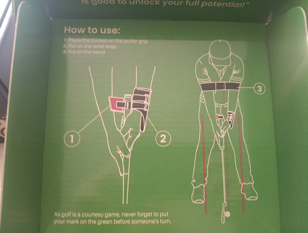 golf putting training aid Kit