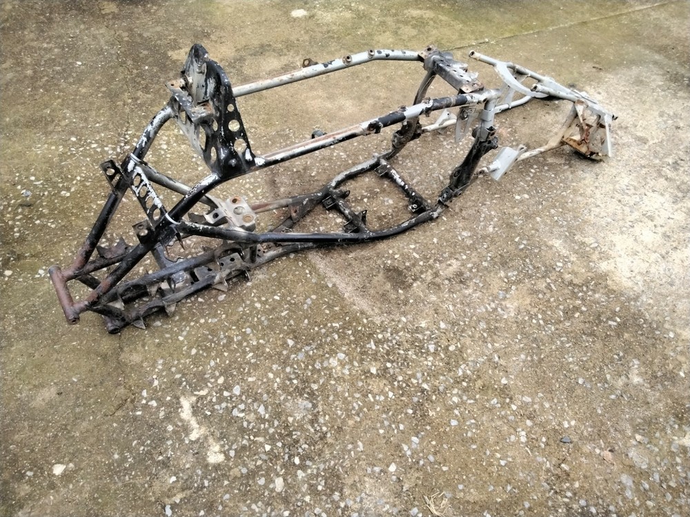 Polaris predator 500 frame subframe & bumper 03 ***READ FULL DESCRIPTION FIRST**