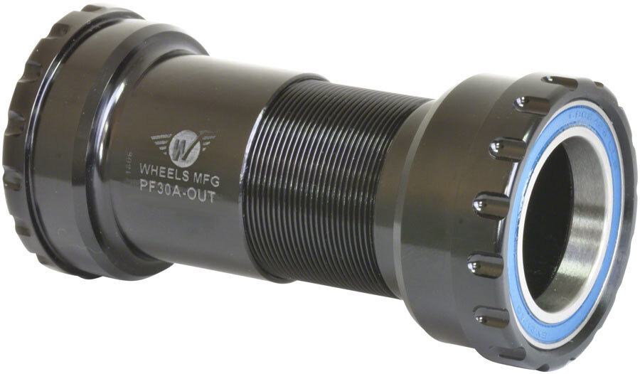 Wheels Manufacturing PF30A Thread Bottom Bracket - DUB Spindle, ABEC-3 Bearing
