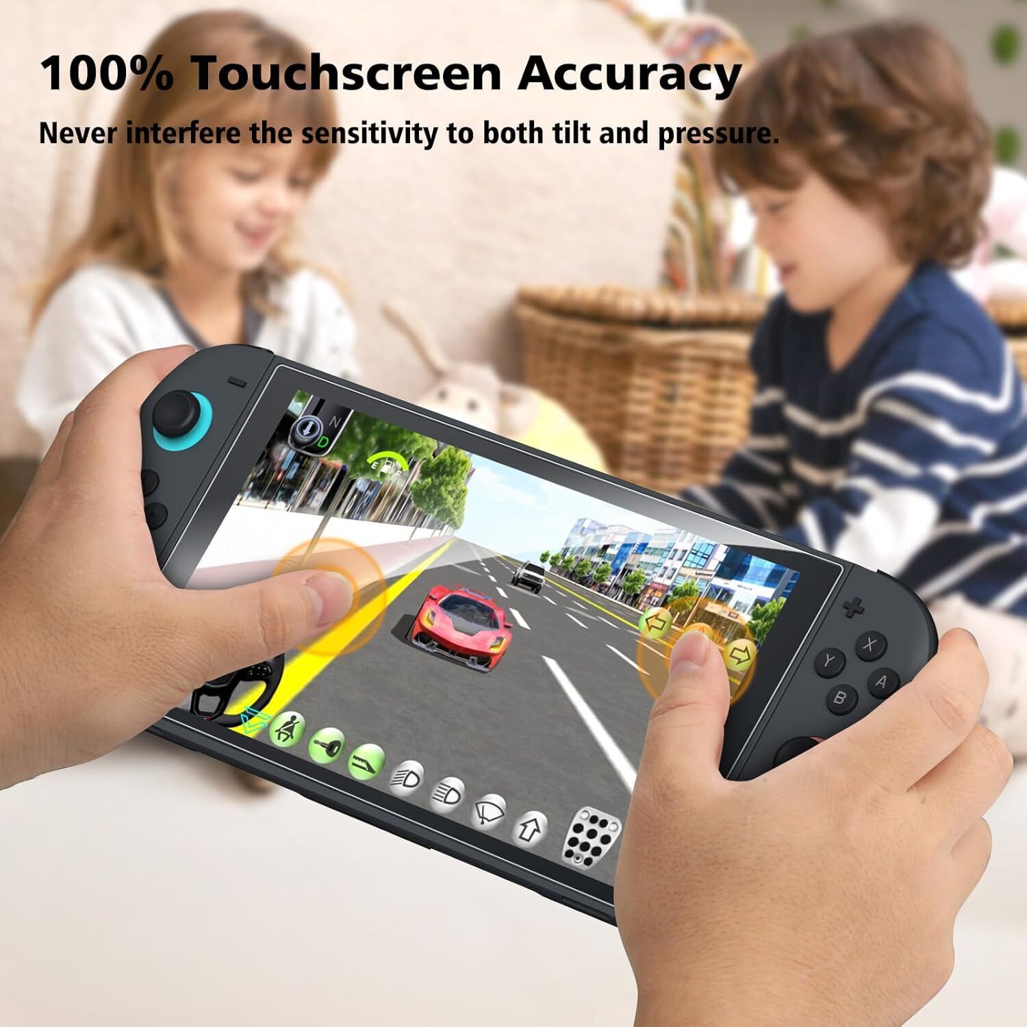 2-Pack Screen Protector for Nintendo Switch 2 (2025) 7.9'' Tempered Glass Film