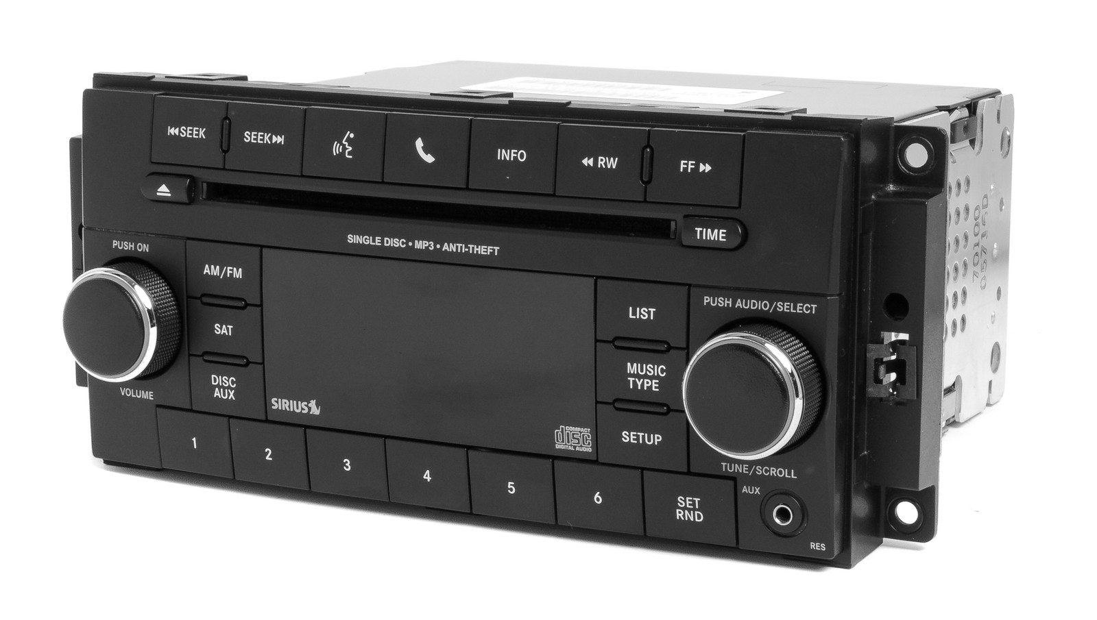 Remanufacture SERVICE for 2013-17 Chrysler Jeep Radio AM FM CD P05091197AE RES