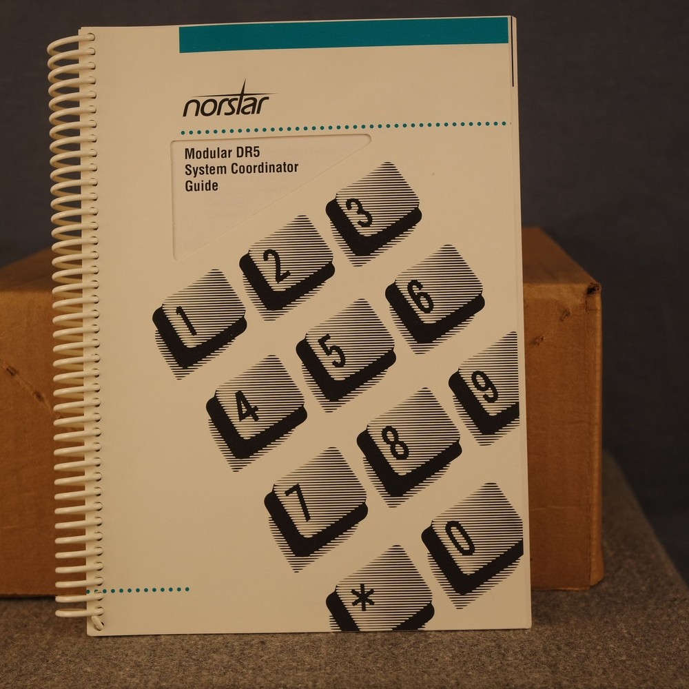 Norstar Sealed NT5B24DH Data Cartridge & Modular DR5 System Coordinator Guide #B