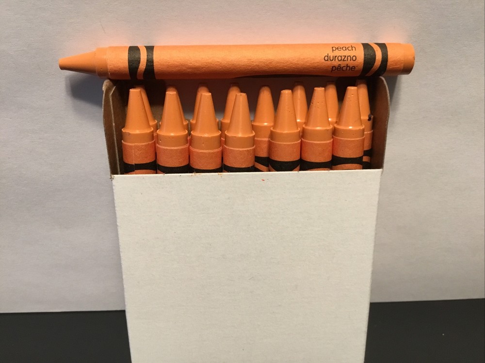 (16) Crayola Crayons (peach) BULK