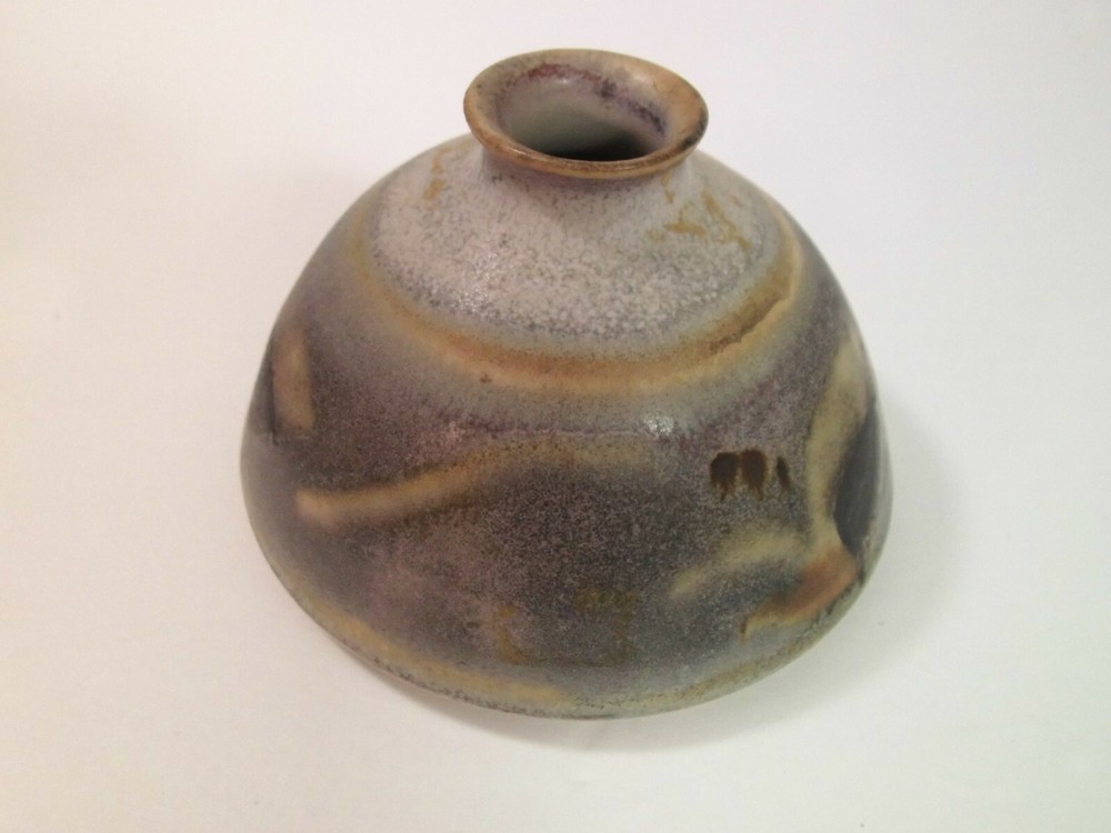 STONEWARE VASE BELL SHAPED