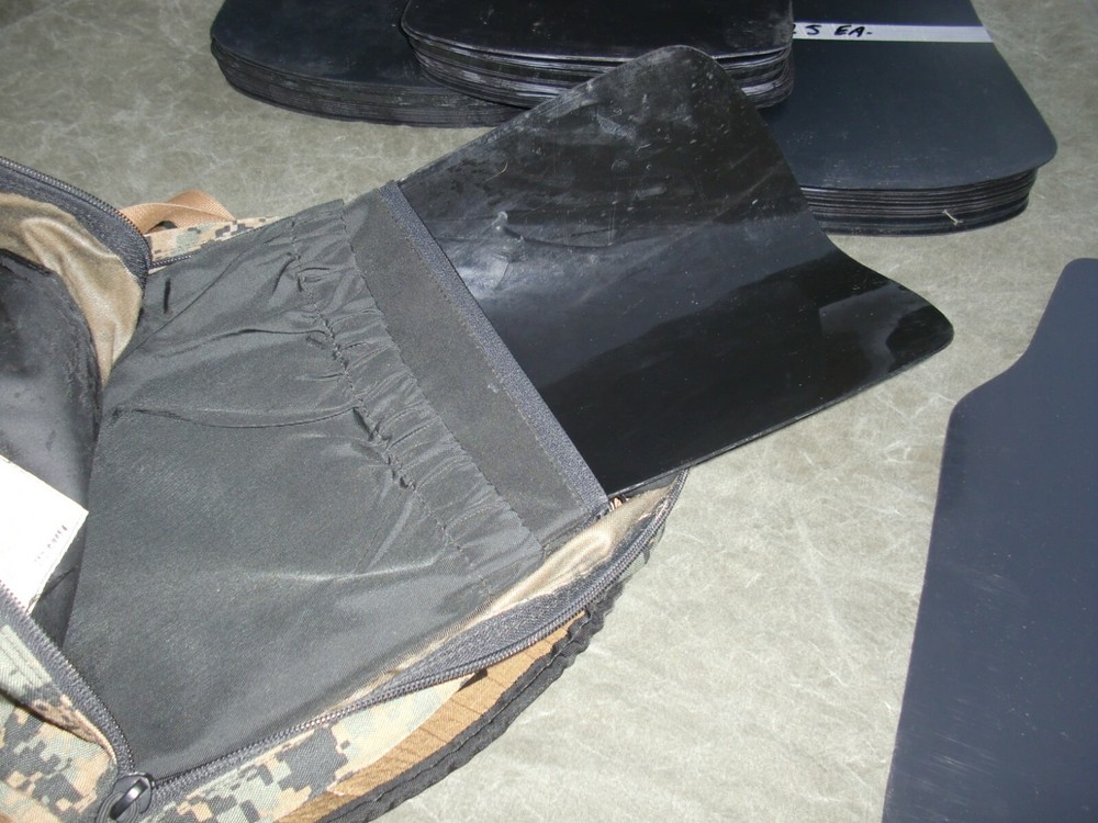 USMC MARPAT ILBE Assault Pack - Flexible Plastic Frame Sheet Panel insert - NEW