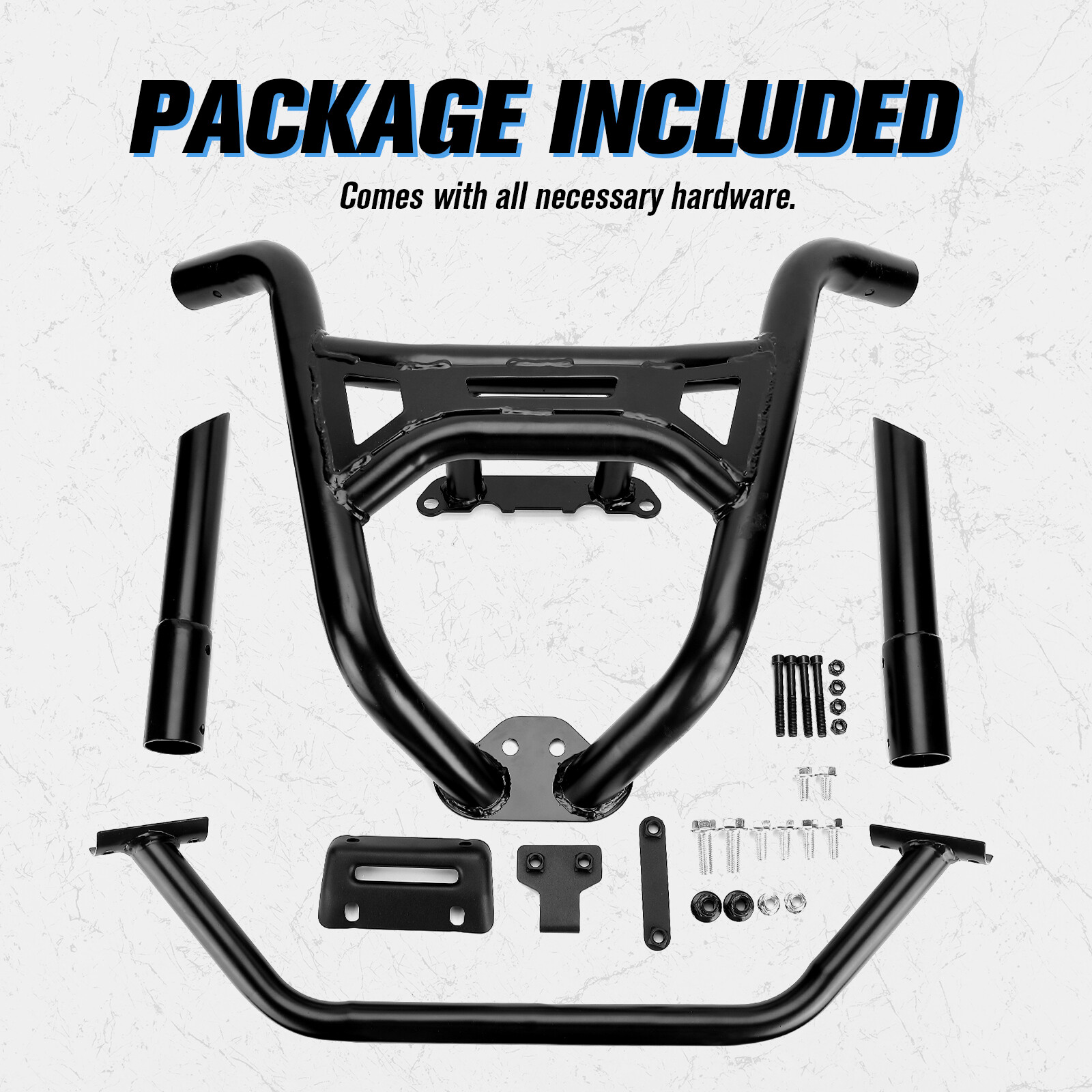 Heavy Duty Front Bumper Guard For 2019-2023 Polaris RZR XP 1000 / XP 4 Turbo