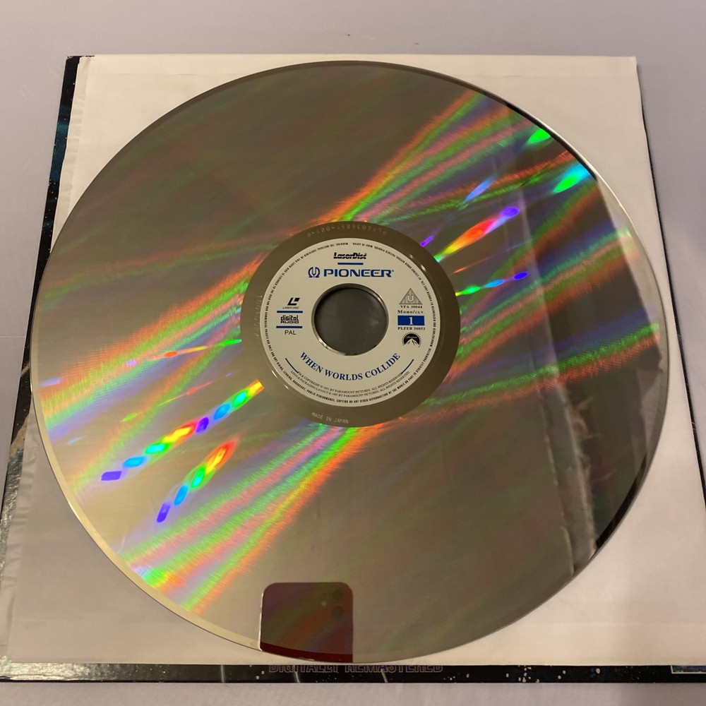 When Worlds Collide (1951) UK LaserDisc