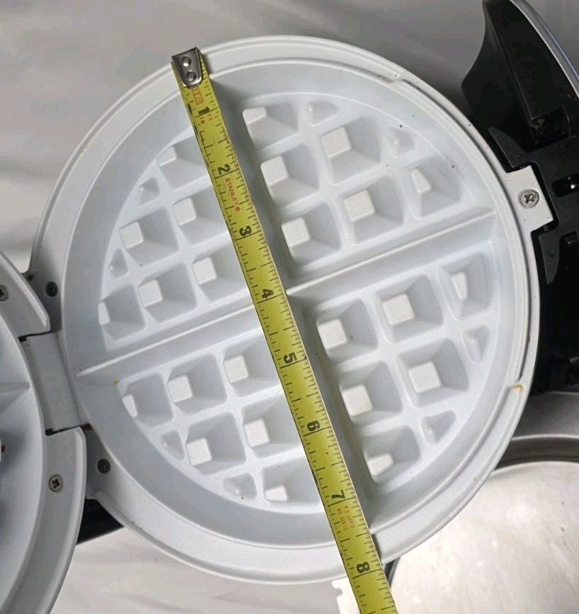 Bialetti Ceramic Coated Rotating Belgian Waffle Maker WORKS - Model TSK-2901BW