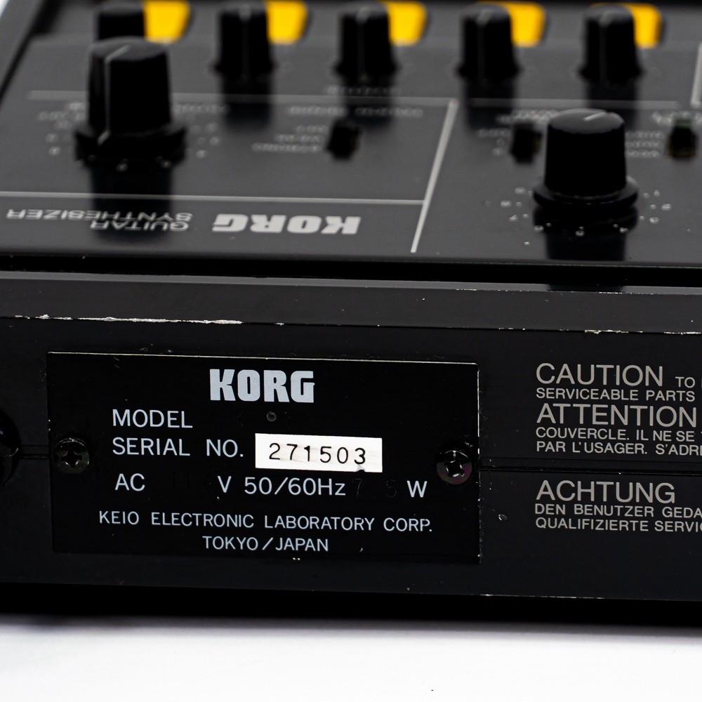 Korg X-911 Guitar Synthesizer – Analog Instrument & CV/Trigger Processor