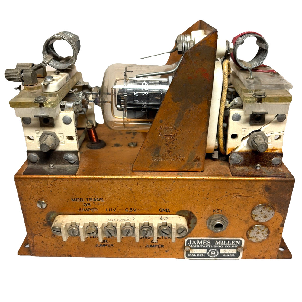 Vintage James Millen 90811 High Frequency Power Unit With Coils
