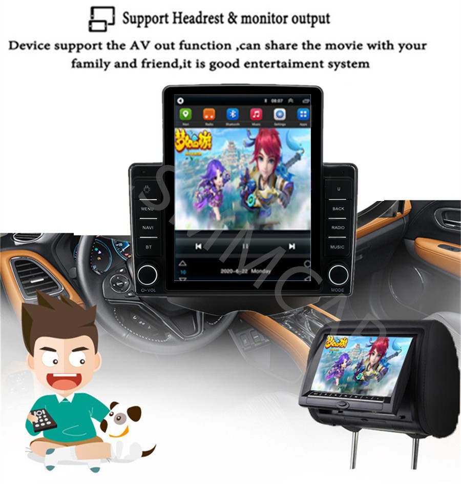 Stereo Radio For Apple Carplay Android Auto Fit For Hyundai Veloster 2011-2017