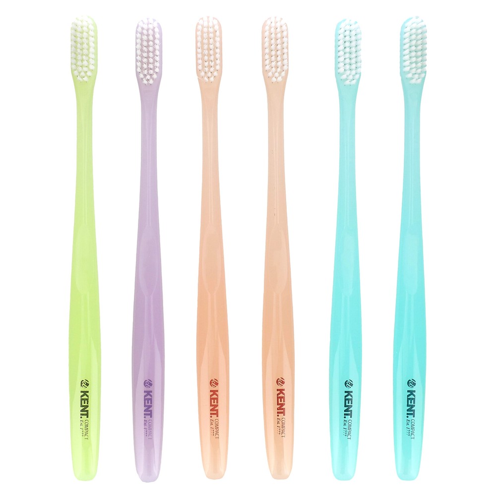 Ultra Soft Toothbrush, Compact, 6 Toothbrushes