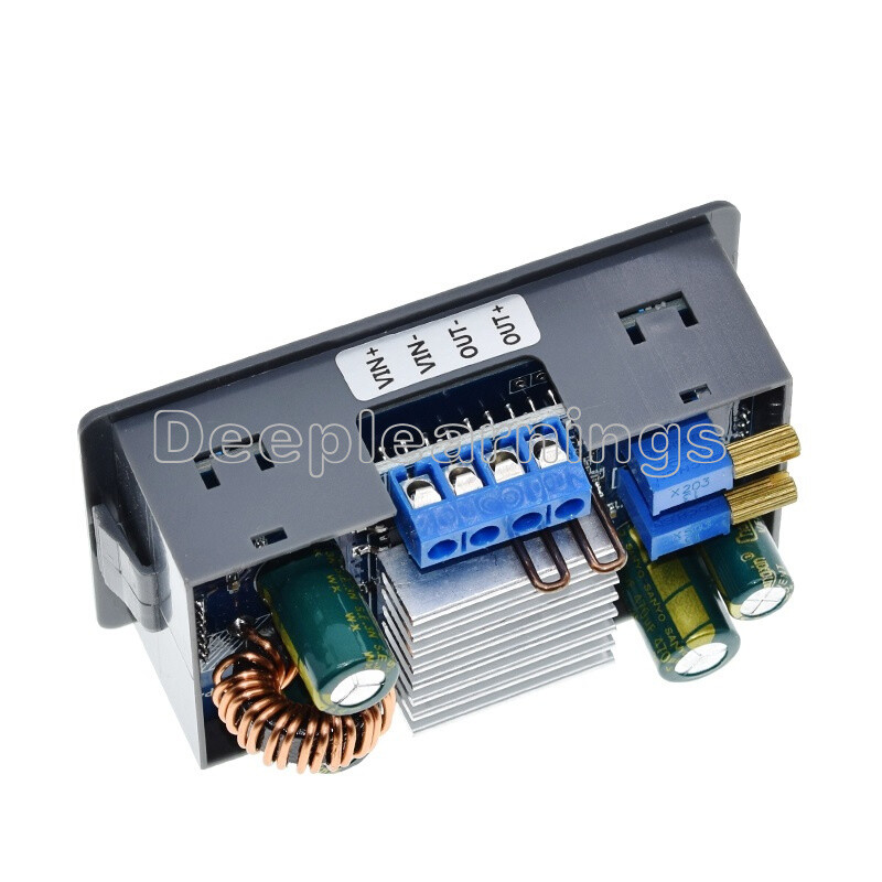 DC5.0-30V LCD Adjustable Auto DC-DC Buck Boost Power Supply Module Constant Volt