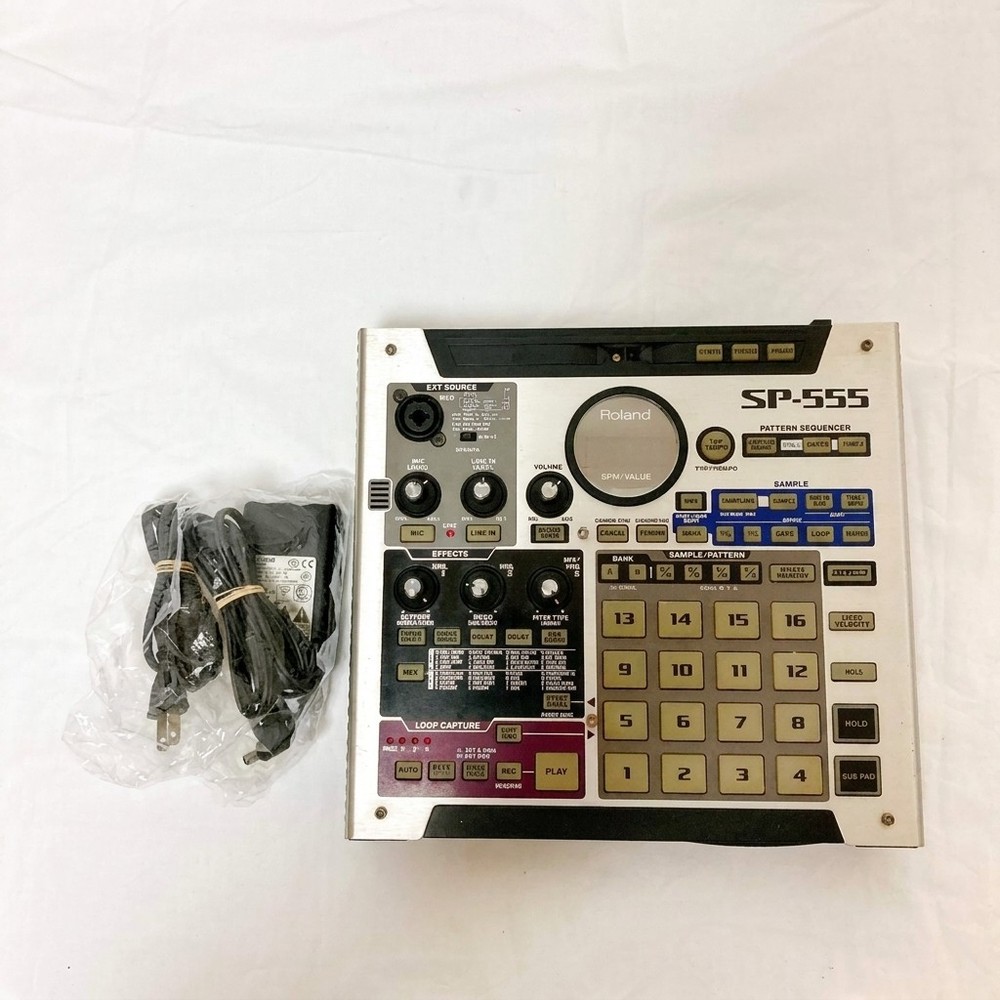 Roland SP-555 Creative Sampler with Performance Effects #0001