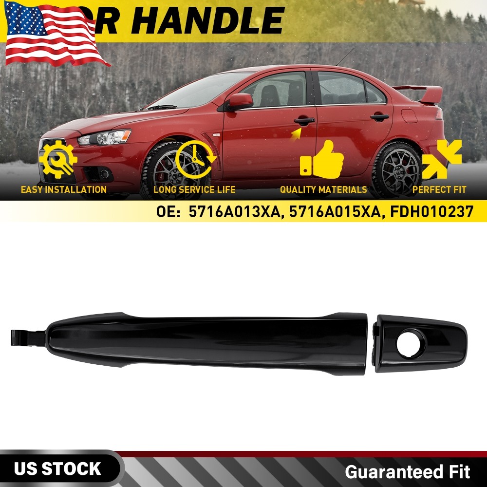 Outside Exterior Door Handle Front Driver Side For 2008-2017 Mitsubishi Lancer