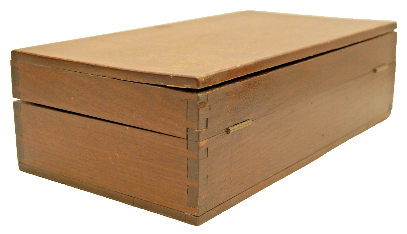 ANTIQUE EDWARD DRAPER PHILADELPHIA BRASS SURVEYORS COMPASS IN MAHOGANY WOOD CASE