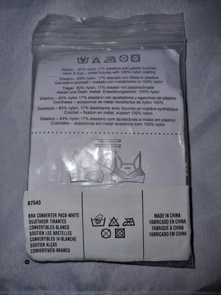NEW White AVON bra Converter