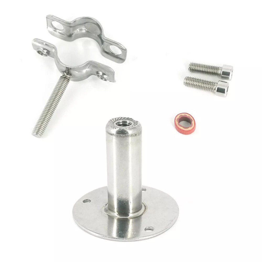 Adjustable Bracket Clamp Pipe Straps Wall Mount Ceiling Pipe Support SS For Pipe