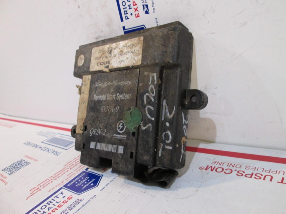 2011 FORD FOCUS 2.0L Remote Starter System Module AL2J-19G367-AA START COMPUTER