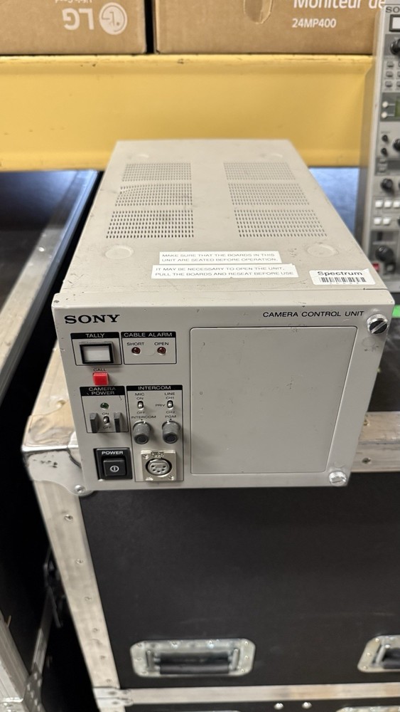Sony Camera Control Unit CCU-TX7 With Remote RCP-TX7